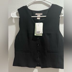 H&M black vest
